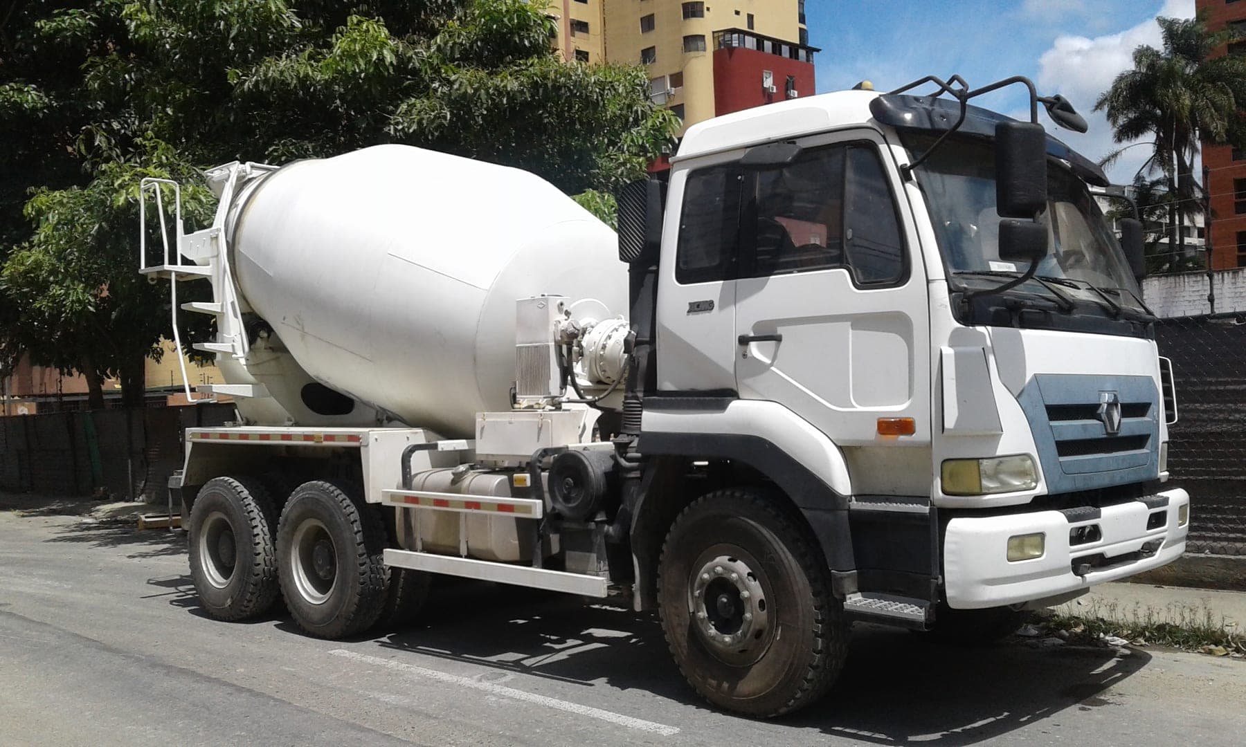 Camión mixer de la flota de Inter Concreto